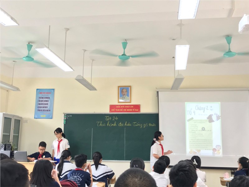 Chuyên đề: vận dụng mô hình lớp học đảo ngược vào dạy thực hành đọc hiểu bài: tiếng gà trưa – ngữ văn 7